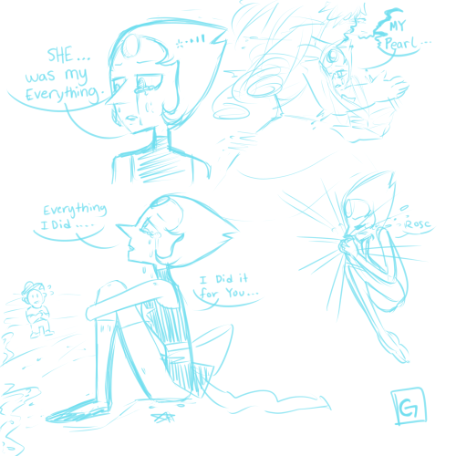 chobisempai:  Had an urge to draw more PerlllWhen it comes to Rose and her, my eyes start to make waterworks ㅠㅠ 