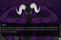 grazkalik:  Could this be the start of a bara demon dating sim? 