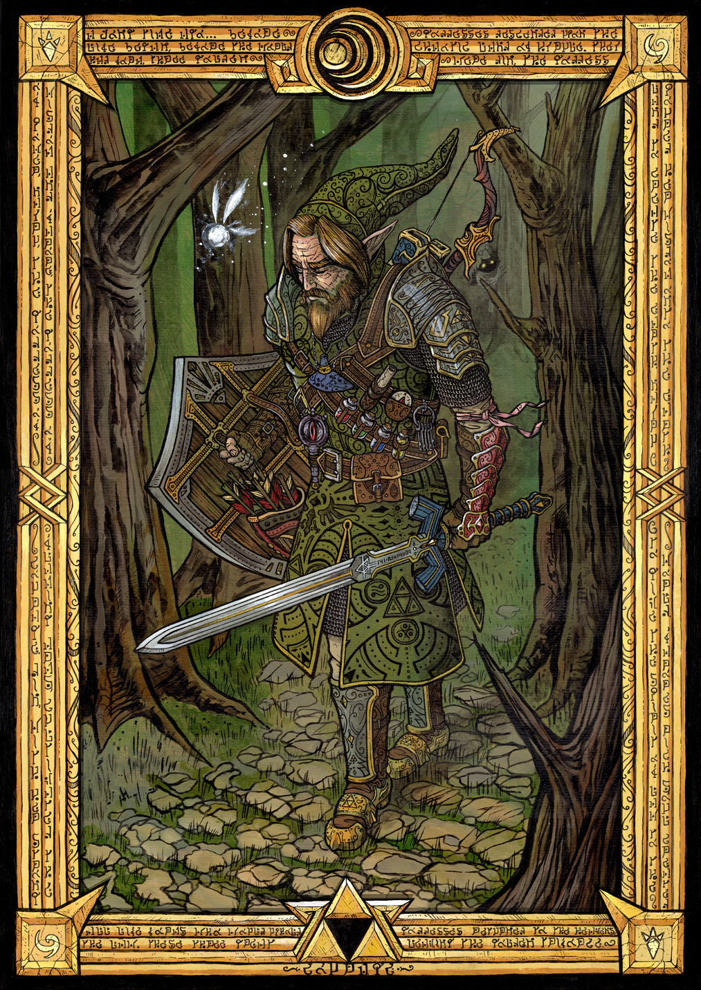 alexrodway:  And here, my friends, is the noble hero of Hyrule, Zelda’s Champion,