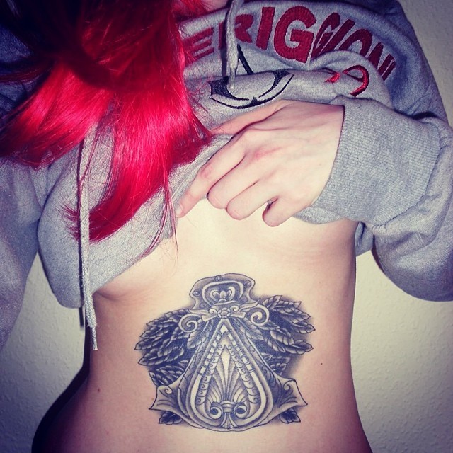 staceyofgotham:  The tattoo FAQ… My most asked about tattoo. Yes, it hurt. Two