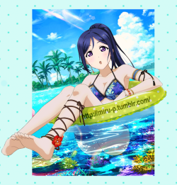 miru-p:    ↳ Happy birthday, Kanan! *:・ﾟ✧     