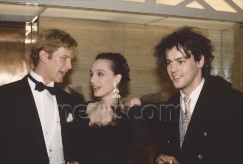 justbecause05:1-2. London, UK. James Wilby, Kristin Scott Thomas and Rupert Graves at an event promo