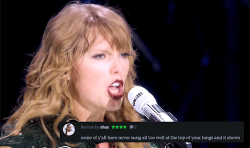 The Reputation Stadium Tour + Letterboxd Reviews (insp.)