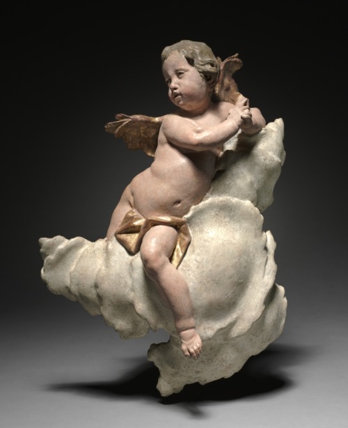 cma-european-art: Putto, Ignaz Günther , c. 1760, Cleveland Museum of Art: European Painting and Scu