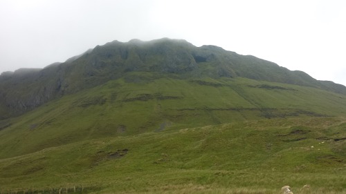 bramblepicker:  Gleniff Horseshoe, Ballintrillick, Co. SligoThe cave in the fourth and fifth picture is Diarmuid and Gráinne’s cave, one of the highest caves in Ireland, named for a folklore involving Fionn mac Cumhaill and Gráinne, the daughter of