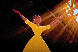 nebyele:gif battle | vs @mariahhawkeround one • one character: Tiana  