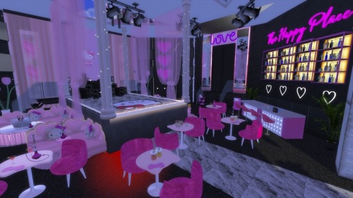SIMS 4 HELLO KITTY BAR & LOUNGE (SCG)