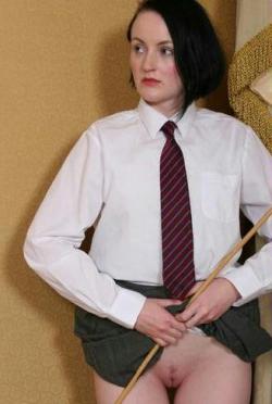 An Important Element Of Any Punishment Is Humiliation. Girls Who Are To Be Caned