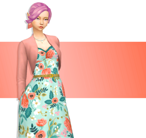 deetron-sims:  Don’t worry, darlingdress by @quiddity-jones ❤️ hair by @blogsimplesimmer