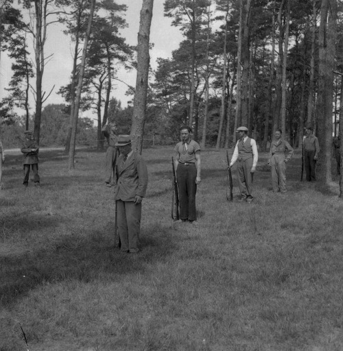 Swedish Home Guard in Lund (1941).