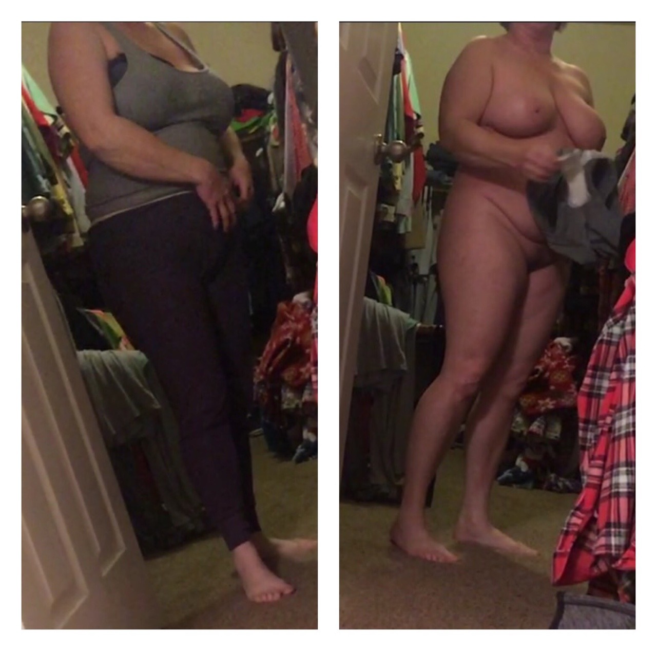 mytxwife:  My 45yo wife!!  Reblog if you’d fuck her!!