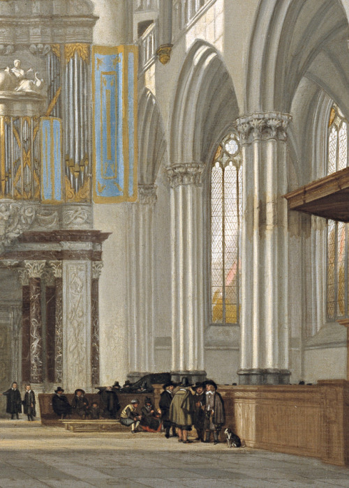 inividia:Interior of the Nieuwe Kerk, Amsterdam, c. 1657. Emanuel de Witte