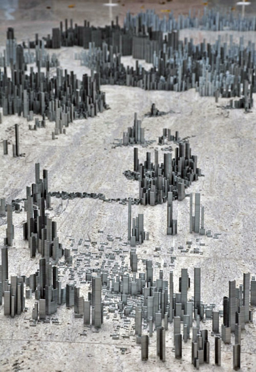 theinturnet:  fuckyeahimartsy:  likeafieldmouse:  Peter Root - Ephemicropolis (2010) - 100,000 
