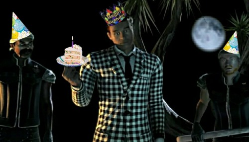 It Is My Birthday, Please Grab A Slice Of Cake From Benny