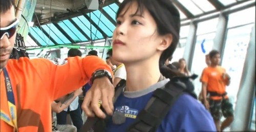 XXX haha tomu’s face after bungee jumping photo