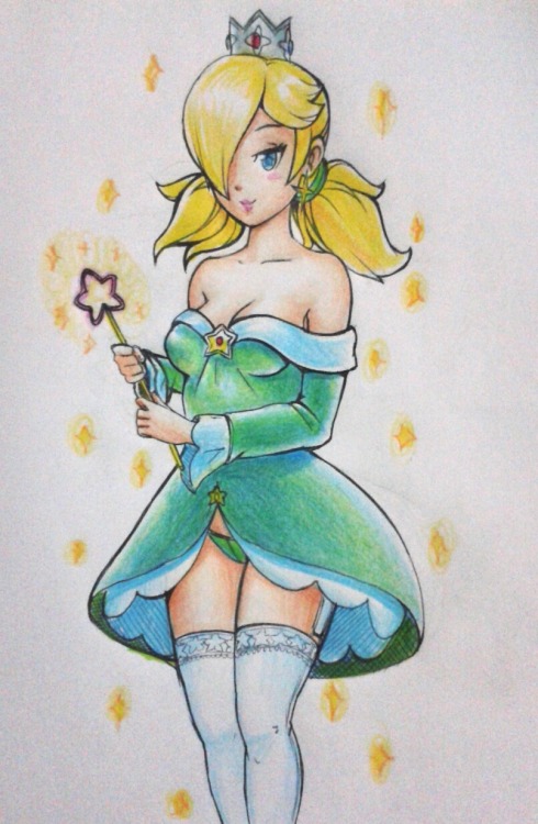 tabletorgy: soubriquetrouge: revtilian: The Star model Rosalina. Reblog please! Only because she’
