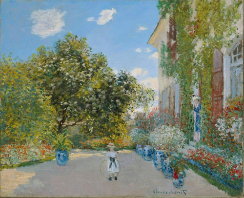 Claude Monet The Artist’s House at Argenteuil, 1873