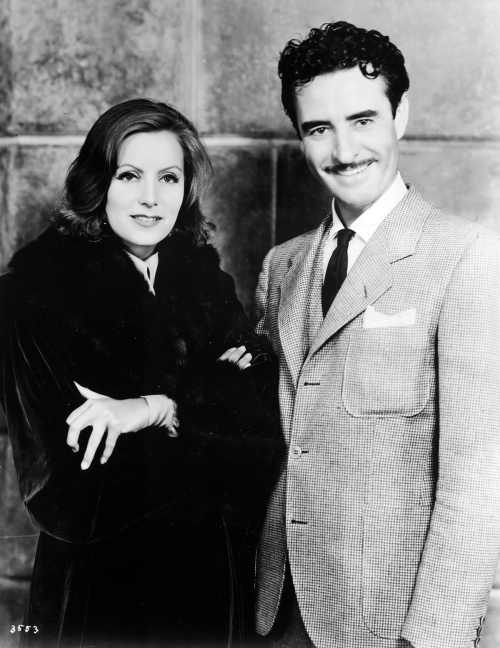 warnerarchive:  Greta Garbo and John Gilbert in a set of promo images for Queen Christina (1933)
