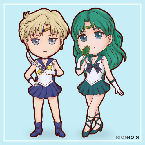 My attempt at doing chibi art. I sold these as stickers last Cosmania through Yuri/GL Philippines’ b