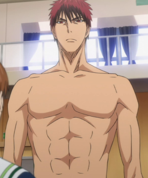 thebasketballidiots:  Kagami’s puberty is really amusing because he went from this baby angel in elementary school  To this cutie in the middle school   And then BOOM when he hit 16 HE MAGICALLY TURNED INTO THIS    DAMN BOY 