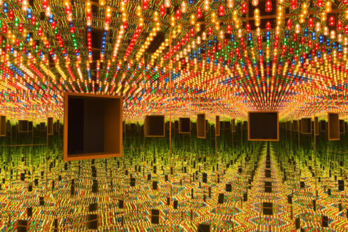 smithsonian: Yayoi Kusama’s installations are immersive, colorful, and sparkly. And for the first ti