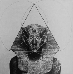  The revealed geometry behind the egyptian