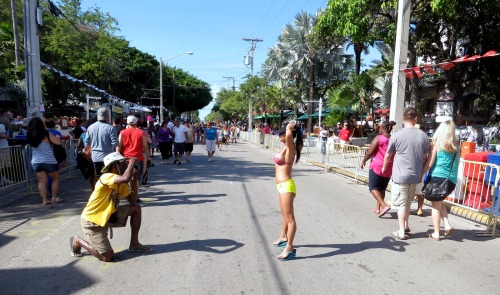 Fantasy Fest 2013 ~ Doral Street posing ~ DropTopGal