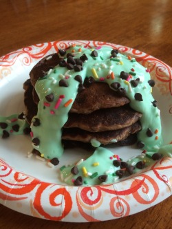 Fitpositively:  These Are Some Of My Favorite Pancakes! They Taste Just Like Brownies