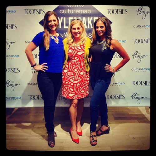 Hey girls!! @brynie9 @erinleco217 #stylemakersawards #tootsies #dallas #style #fashion @shoptootsies