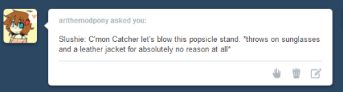 askstarcatcherpony:  Star Catcher: c..coming!! (XD i hope you like it :3c)  c: