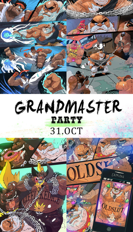 Grandmaster Party coming at 31.OCTPremise: Gouken, master of Hadouken art got abducted by Birdie and