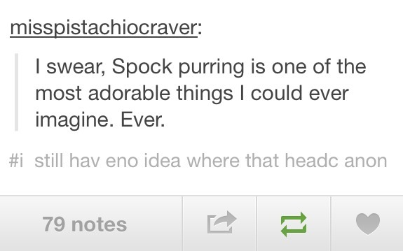 queenspocko:  Welcome to the Star Trek fandom: part 2 