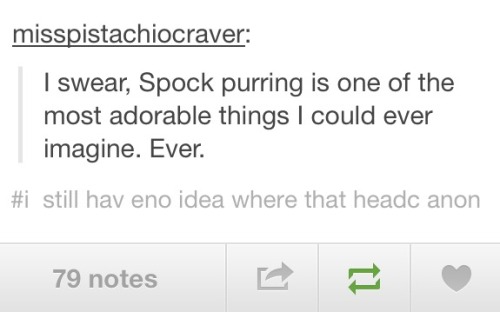 queenspocko:  Welcome to the Star Trek fandom: part 2 