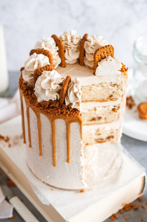 Dairy Free Biscoff Cookie Butter Cake