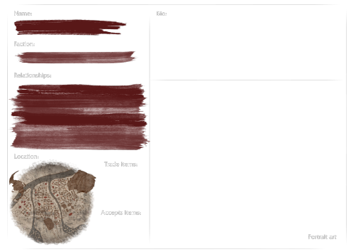 Pathosona templates v.1.0! Made some templates for your Pathologic OCs! First version has a black ba