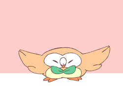 leedalangin:  here’s a quick rowlet animation!!! i love this lil bird so much!!!!!! 