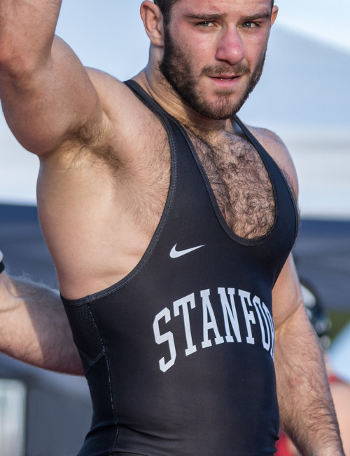 bigmusclestuds: Stanford wrestler Keaton Subjeck … one hot tight stud!