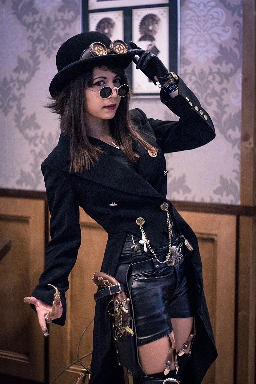 ruby-the-mechanical-puppet:  &ldquo;Bloody Ruby&rdquo; Geekopolis 2014 Model,