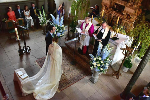 royaltyandpomp:THE WEDDINGCountess Adriana von Pückler and Baron Maximilian von Schorlemer Wedding (