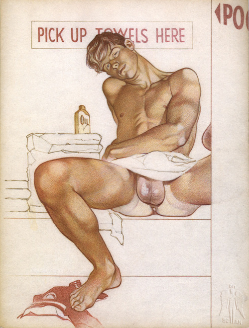 gay-erotic-art:  I recently found this artists Tumblr page and became enraptured with his work. According to the site (http://cafeartiste.tumblr.com/ ), “Most of the drawings are originally made with Coffee (folgers) thus the coffeeish hew and the name