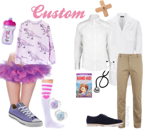 babygirloutfits: Doctor and little girl custom!