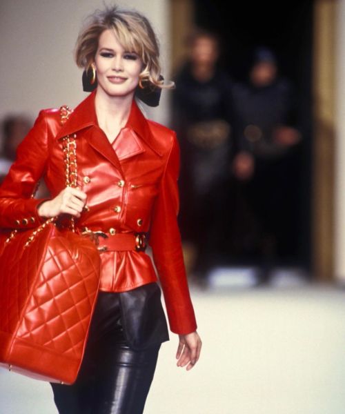  Red looks from Chanel 1992 