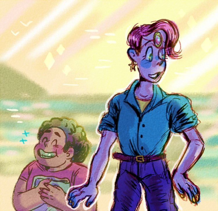 kuma08doodle:  just wanted to draw pearl’s pre-pilot design…