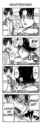 isolilili:  Part of 進撃の落書きまとめ by に っ か      Attack on Sketch Compilation Poor Levi.):
