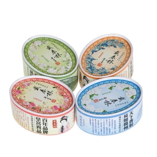 inkjadestudio: 戴春林美女纸盒鸭蛋粉香粉(Fragrant Goose-egg Facial Powder in Four Different Shades/Flower Fragra