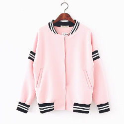 catbaoo:  KOREAN BASEBALL JACKET /// .99