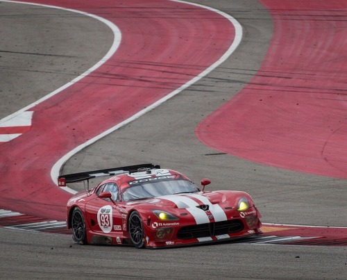 The 2014 Lone Star Le Mans saw the N° 93 Dodge SRT Viper GTS-R flaunt its stripes across the distinc