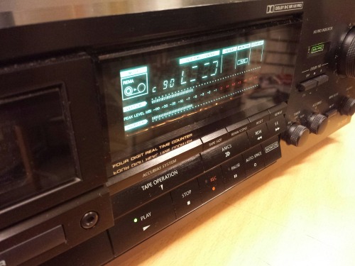 Onkyo TA-2550 Stereo Cassette Tape Deck, 1988