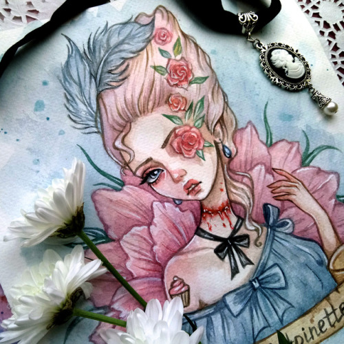  My little Maria Antoinette can now be found in my Etsy store https://www.etsy.com/shop/BlackFuryArt