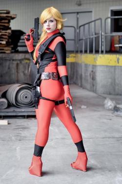 allthatscosplay:  Gorgeous Deadpool cosplay